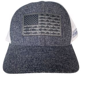 COLUMBIA PFG Ball Cap Grey L/XL